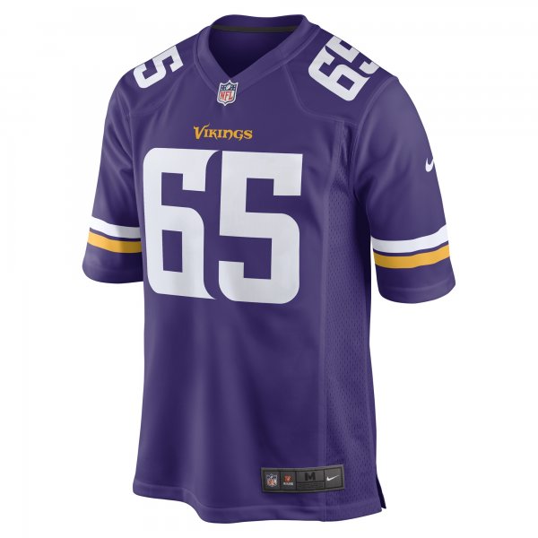 Men's Minnesota Vikings Austin Schlottmann Nike Purple Game Player Jersey