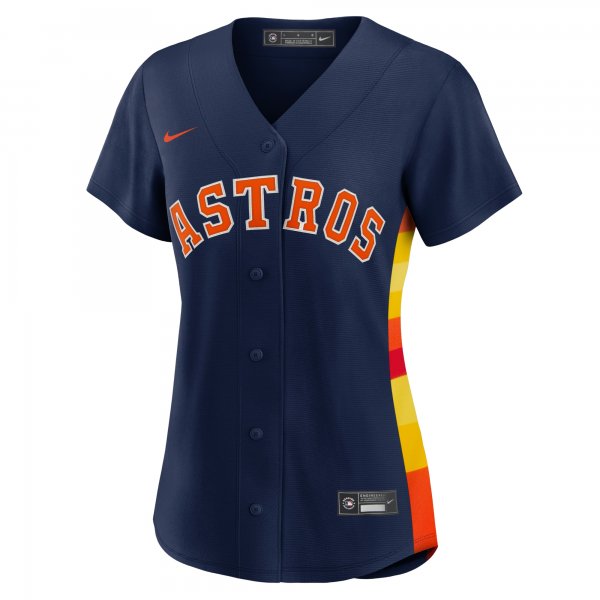 Women's Houston Astros Nike Navy Alternate Replica Team Jersey