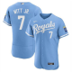 Men's Kansas City Royals #7 Bobby Witt Jr. Light Blue Flex Base Stitched MLB Jersey