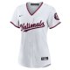 Women's Washington Nationals Nike White Alternate Replica Team Jersey