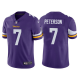 Men's Nike Minnesota Vikings #7 Patrick Peterson Purple NFL Vapor Limited Jersey