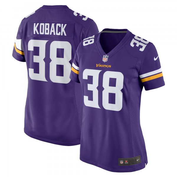 Women's Minnesota Vikings Bryant Koback Nike Purple Home Game Player Jersey