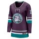 Women's Anaheim Ducks Trevor Zegras Fanatics Purple Alternate Premier Breakaway Player Jersey