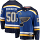 Men's Adidas St. Louis Blues #50 St. Louis Blues Home Stitched NHL Jersey