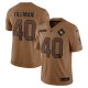 Men's #40 Pat Tillman Arizona Cardinals Nike 2023 Salute To Service Retired Player Limited Brown Jersey