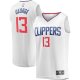 Youth LA Clippers Paul George Fanatics White Fast Break Player Jersey - Association Edition