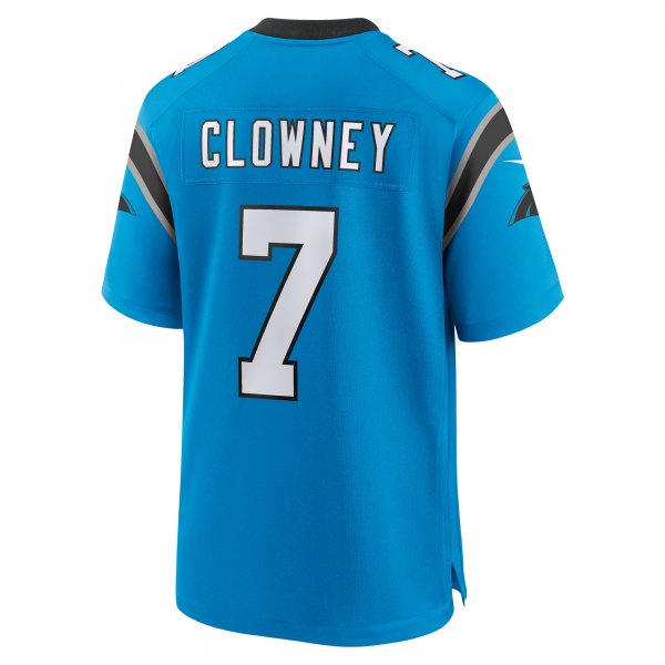 Men's Carolina Panthers Jadeveon Clowney Nike  Blue Alternate  Game Jersey