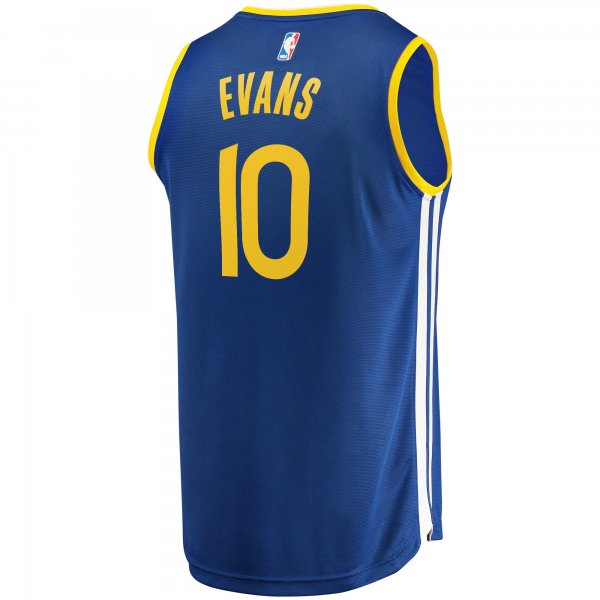 Youth Golden State Warriors Jacob Evans Fanatics Royal Fast Break Player Jersey - Icon Edition