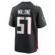 Men's DeAngelo Malone Atlanta Falcons Nike Black Game Player Jersey