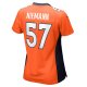 Women's Denver Broncos Ben Niemann Nike  Orange Team Game Jersey