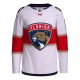 Men's Florida Panthers  adidas White Away  Primegreen Custom Jersey