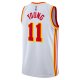 Unisex Atlanta Hawks Trae Young Nike White Swingman Jersey - Association Edition