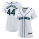 Women's Seattle Mariners Julio Rodriguez Nike White Home Replica Player Jersey