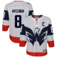 Youth Washington Capitals Alexander Ovechkin #8 White 2023 NHL Stadium Series Player Jersey