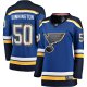 Women's St. Louis Blues Jordan Binnington Fanatics Blue Home Breakaway Player Jersey