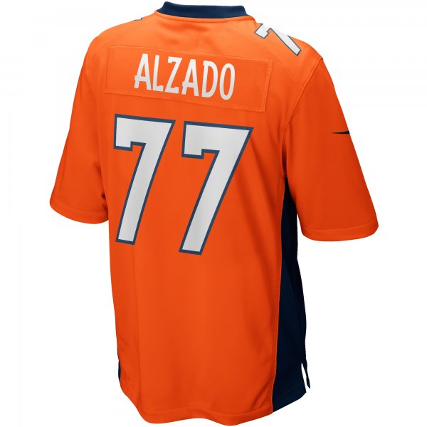 Men's Denver Broncos Lyle Alzado Nike Orange Game Retired Player Jersey