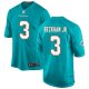 Men's Miami Dolphins #3 Odell Beckham Jr. Nike Aqua Game Jersey