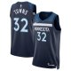 Unisex Minnesota Timberwolves Karl-Anthony Towns Nike Navy Swingman Jersey - Icon Edition