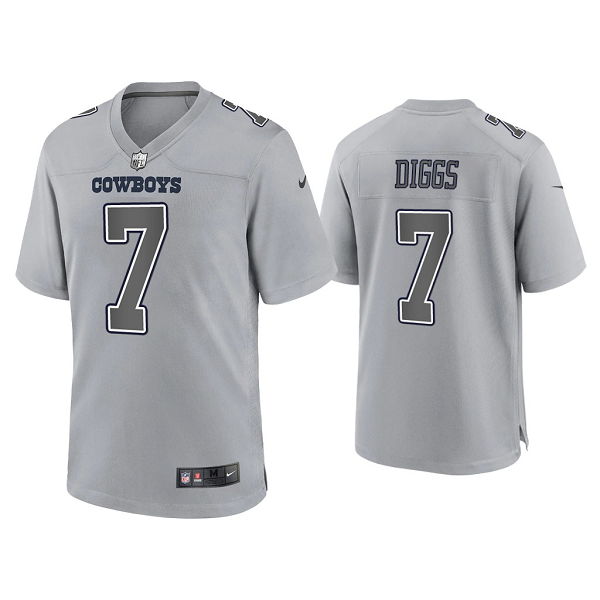 Trevon Diggs Gray Atmosphere Fashion Game Jersey