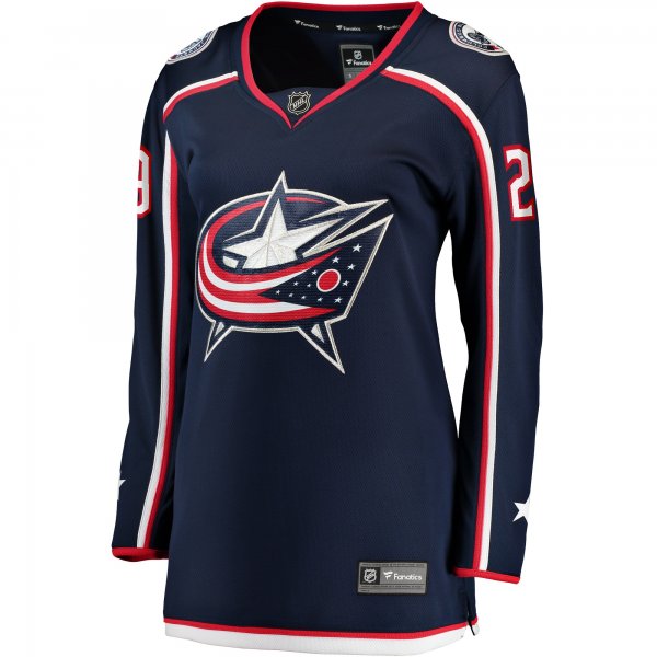 Women's Columbus Blue Jackets Patrik Laine Fanatics Navy Home Breakaway Jersey