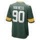 Men's Green Bay Packers Lukas Van Ness Nike Green 2023 NFL Draft First Round Pick Game Jersey