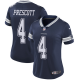 Nike Dallas Cowboys #4 Dak Prescott Navy Blue Team Color Women's Stitched NFL Vapor Untouchable Limited Jersey