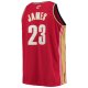 Men's Cleveland Cavaliers LeBron James Mitchell & Ness Red 2003/04 Big & Tall Hardwood Classics Swingman Jersey