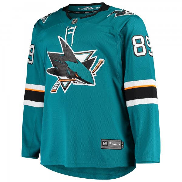 Men's San Jose Sharks Mikkel Boedker Fanatics Teal Breakaway Home Player Jersey