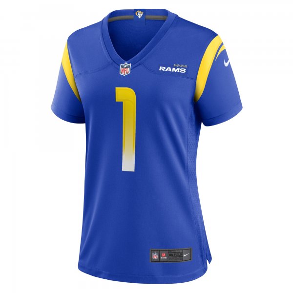 Women's Los Angeles Rams Derion Kendrick Nike Royal Home Game Jersey