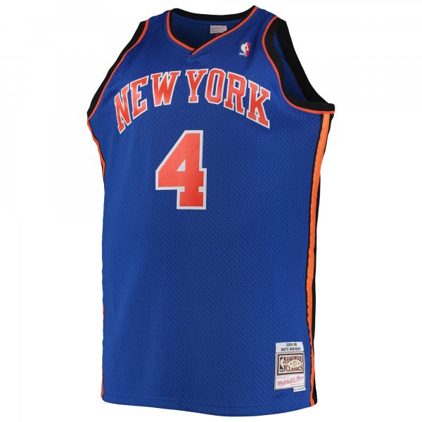 Men's New York Knicks Nate Robinson Mitchell & Ness Blue 2005/06 Big & Tall Hardwood Classics Swingman Jersey