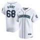 Men's Seattle Mariners George Kirby Nike White Home Limited Player Jersey