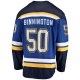 Men's St. Louis Blues Jordan Binnington Fanatics Blue Breakaway Home Jersey