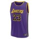 Youth Los Angeles Lakers LeBron James Fanatics Purple Fast Break Replica Player Jersey - Statement Edition