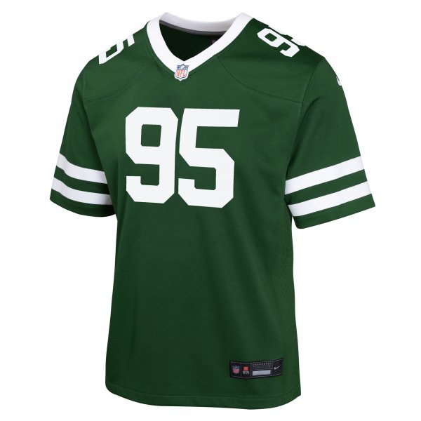 Youth New York Jets Quinnen Williams Nike Legacy Green Game Jersey