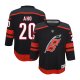 Youth Carolina Hurricanes Sebastian Aho Black Home Replica Player Jersey