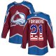 Adidas Colorado Avalanche #21 Peter Forsberg Burgundy Home USA Flag Stitched NHL Jersey