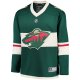 Youth Minnesota Wild Fanatics Green Home Replica Blank Jersey