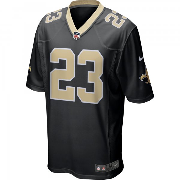 Men's New Orleans Saints Marshon Lattimore Nike Black Game Jersey