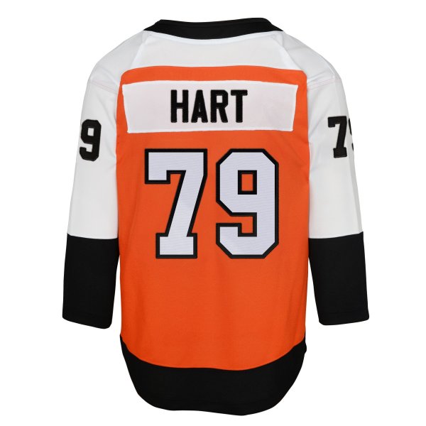 Youth Philadelphia Flyers Carter Hart Burnt Orange Home Premier Player Jersey