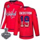 Adidas Washington Capitals #19 Nicklas Backstrom Red Home USA Flag 2018 Stanley Cup Final Stitched NHL Jersey