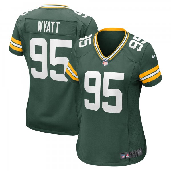 Women's Green Bay Packers Devonte Wyatt Nike Green Player Game Jersey