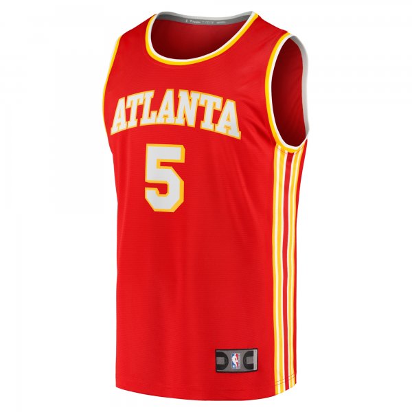 Men's Atlanta Hawks Dejounte Murray Fanatics Red Fast Break Replica Jersey - Icon Edition