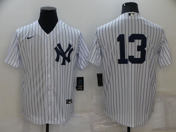 Men's Nike New York Yankees #13 Alex Rodriguez White Cool Base Stitched MLB Jersey