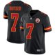 Kansas City Chiefs #7 Harrison Butker Black Men's Stitched NFL Limited Rush Jersey