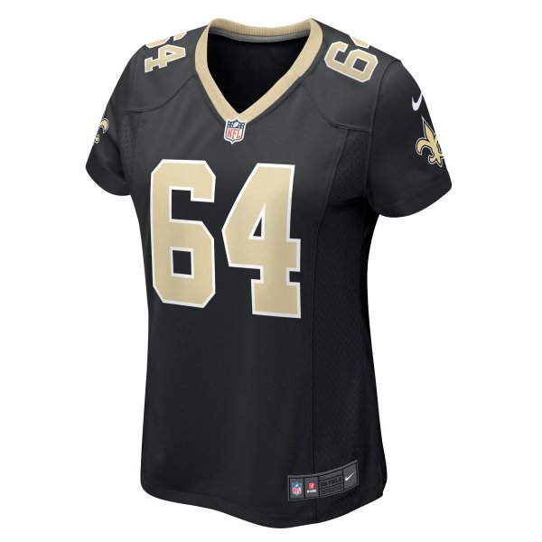 Women's New Orleans Saints Nick Saldiveri Nike  Black Team Game Jersey