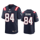 Men's New England Patriots #84 Kendrick Bourne Navy Game NFL Jersey