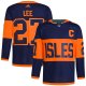 Men's New York Islanders #27 Anders Lee adidas Navy 2024 NHL Stadium Series Primegreen Player Jersey