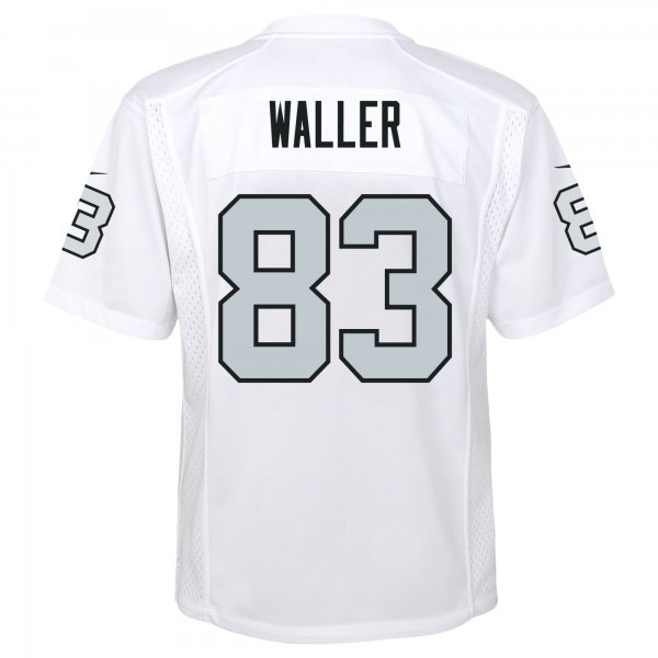 Youth Las Vegas Raiders Darren Waller Nike White Alternate Game Jersey