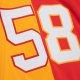 Men's Kansas City Chiefs Derrick Thomas Mitchell & Ness Red/Gold 1994 Split Legacy Replica Jersey