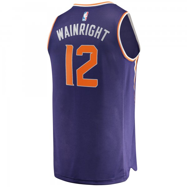 Men's Phoenix Suns Ish Wainright Fanatics Purple Fast Break Replica Jersey - Icon Edition